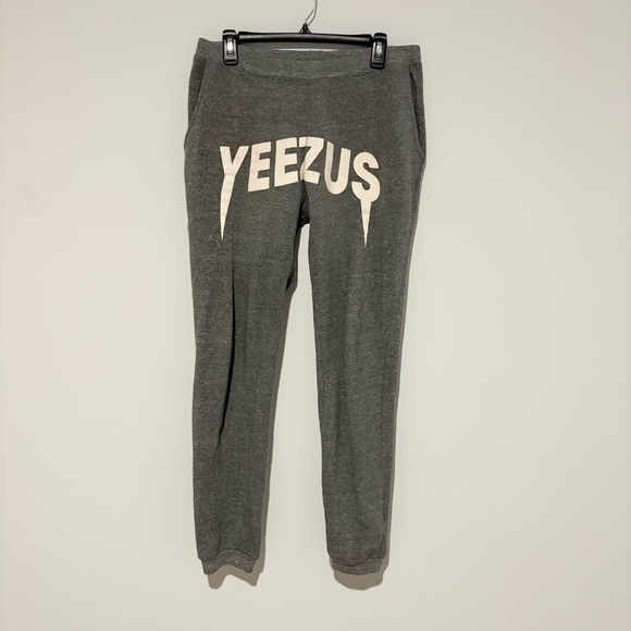 Kanye West Yeezus 2014 Tour Sweatpants Grey Size medium - Picture 1 of 9